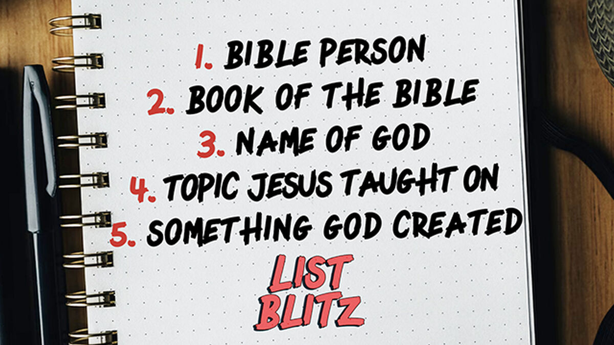 List Blitz: Bible Edition image number null
